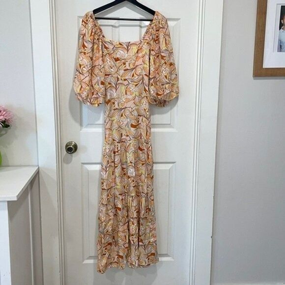 L*Space Womens Size XS Printed Bahia Dress - Picture 9 of 11